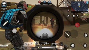 *New Map : Rust* Call of Duty : Mobile I *MP Match : Domination* #2 *New Update*