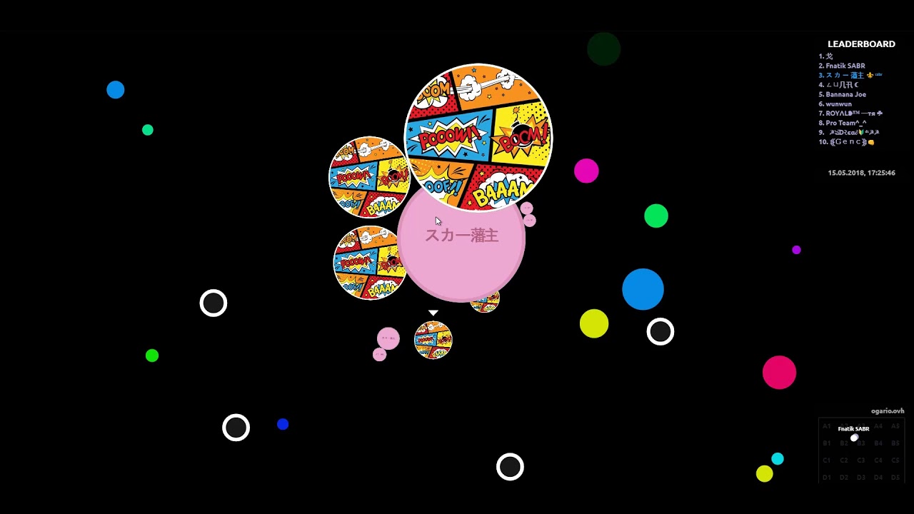 Moby & Fnatik  ' SERVER TAKEOVER S01E03 ' | Agar.io