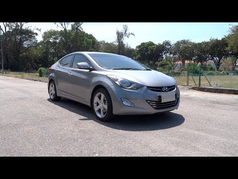 2013 Hyundai Elantra 1.8 Premium Start-Up, Full Vehicle Tour, and Test Drive