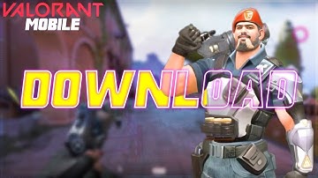 Valorant Mobile Release Date And new Close Beta Test [Gameplay+Download]
