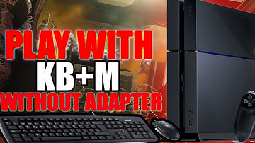 How to play with KB+Mouse on PS4 without xim4 or adapter! (NEW JANUARY 2025 METHOD)
