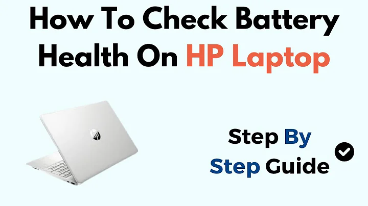 How To Check Battery Health On HP Laptop Windows 11