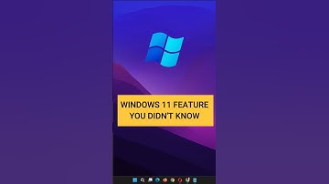 Windows 11 Feature You didn