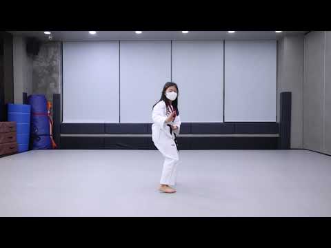[2021 백석대총장배 온라인 태권도대회] 도장리그(개인전) 김은비 태극 4장