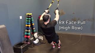 TRX Face Pull (High Row)