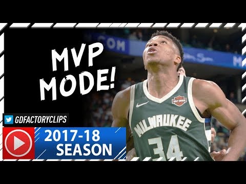 Giannis Antetokounmpo Full Highlights vs Celtics (2017.10.18) - 37 Pts, 13 Reb, MVP MODE!