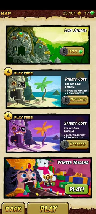 Temple Run 2 - All Maps