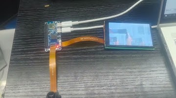 BananaPi BPI-CanMV-K230D-Zero AIoT SBC RISC-V design GPIO and MIPI Display fcuntion test.