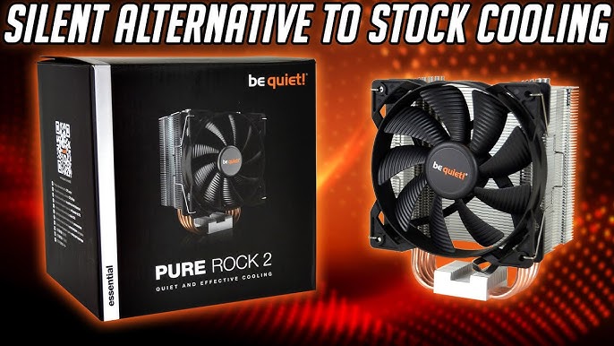 be quiet! Pure Rock Slim CPU Cooler Review 