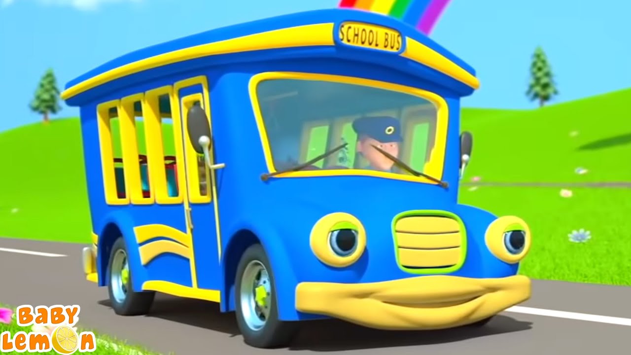 Wheels On The Vehicles, Kindergarten Nursery Rhyme for Babies - YouTube