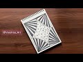 Relax your mind this Simples Zendoodle idea for Beginners | Doodle Art | Zentangle Art