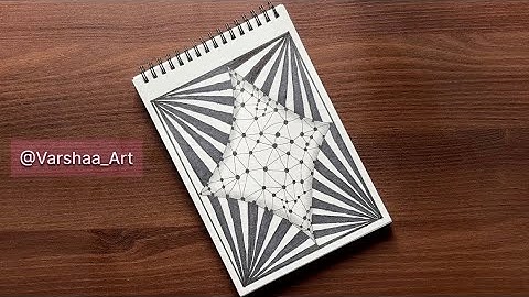 Relax your mind this Simples Zendoodle idea for Beginners | Doodle Art | Zentangle Art