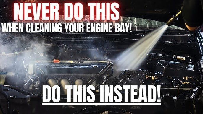 The Simplest & Fastest Way To DEEP CLEAN a Car Engine Bay! 