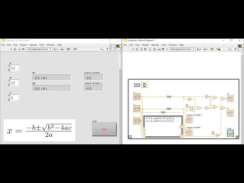 Complex Numbers in LabVIEW | Quadratic Equations - YouTube