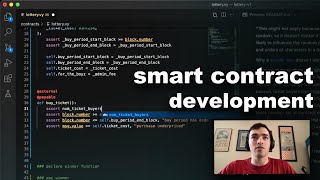 Building a Lottery Smart Contract [dev vlog]