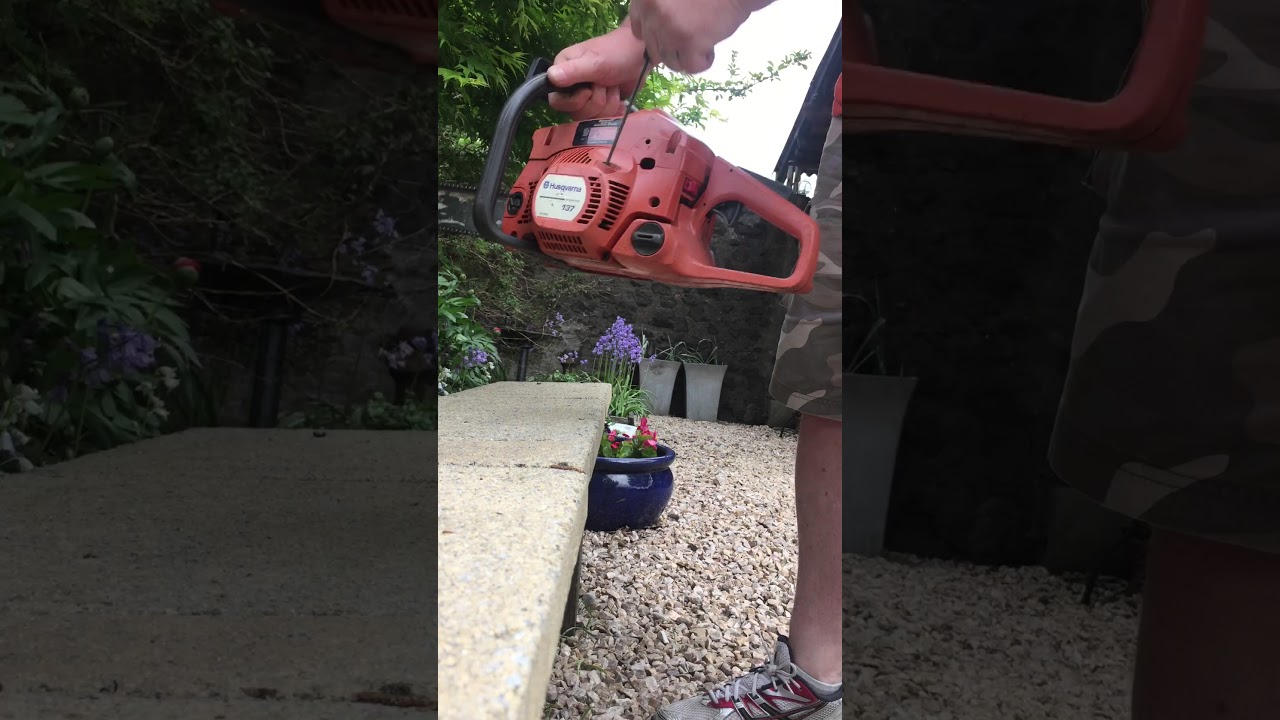 Husqvarna 137 Chainsaw YouTube