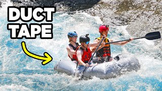 I Survived Whitewater Rafting in a Duct Tape Boat!