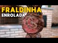 Como fazer fraldinha na churrasqueira fraldinha enrolada  tv churrasco