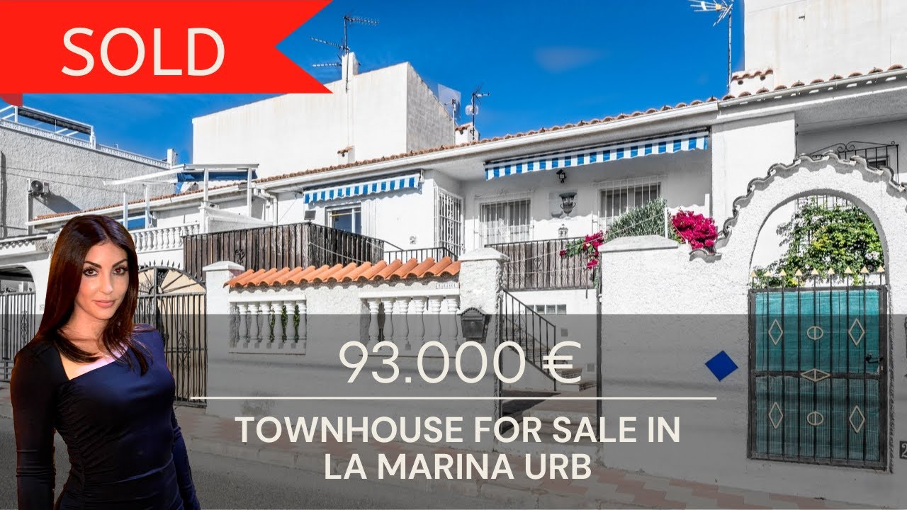 🔥Investment Opportunity Townhouse for Sale in La Marina Spain 🌴 Ref