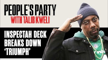 Inspectah Deck On His Wu-Tang ‘Triumph’ Verse — The Definitive Story | People