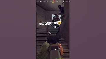 360 Double Kill 🤯.                                      #warzone #explore #clips