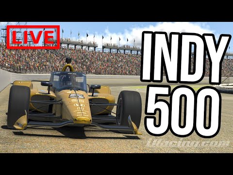 DEFINITELY MY FIRST ATTEMPT At The iRacing Indy 500 - DEFINITELY MY FIRST ATTEMPT At The iRacing Indy 500
