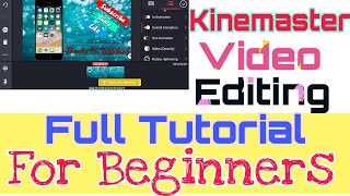 Kinemaster video editing full tutorial in hindi - professional on
mobile urdu 2020