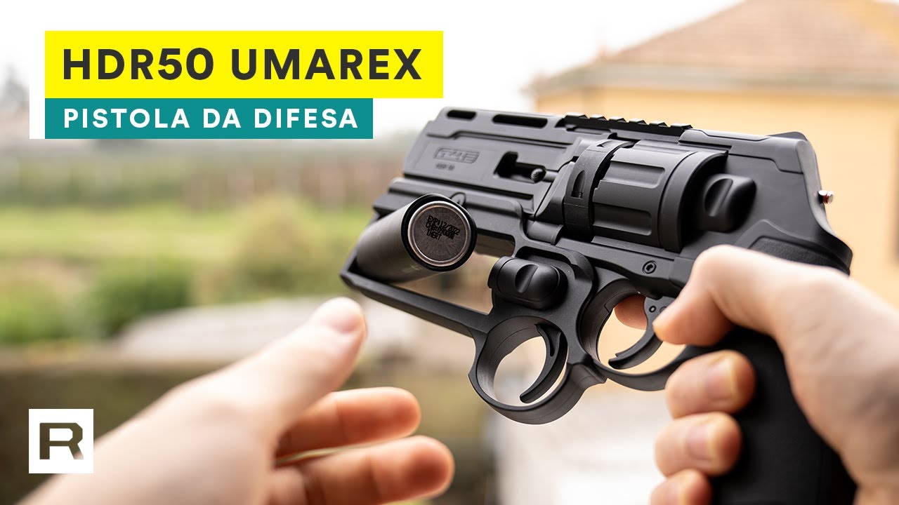 Umarex HDR50 • La Pistola da Difesa Abitativa cal.50 da 7.5J 