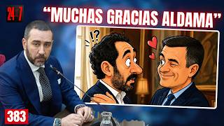 24X7 #383 /  Y Sánchez le dijo a Aldama: «Muchas gracias, sé lo que estás haciendo»