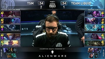 TSM vs TL Game 4 - 2019 LCS Spring Finals - Team Liquid vs Team SoloMid