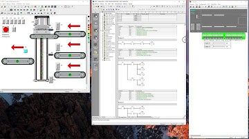 Automatización de cintas transportadoras usando CadeSimu MicroWin PcSimu y S7 200 simulator Parte 3