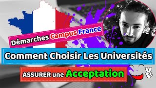 Comment Choisir les Universités Assurer une Acceptationكيفية اختيار الجامعات المناسبة وضمان القبول