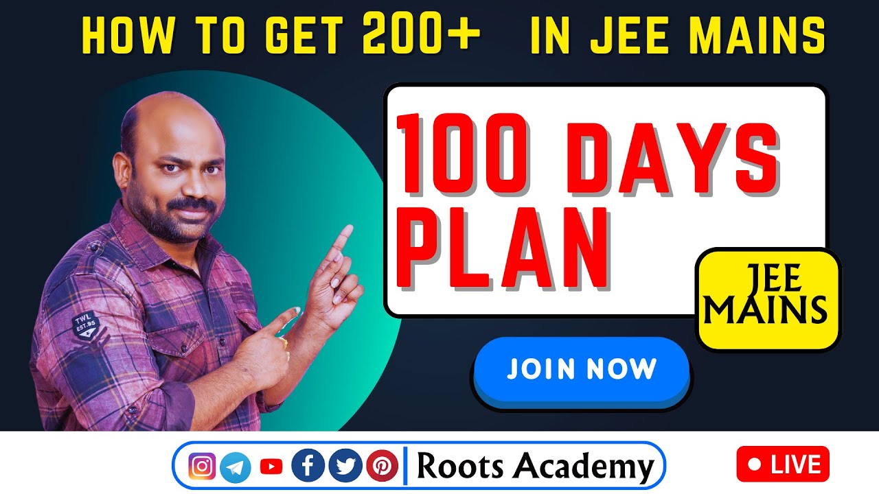How to get 200+ Marks in jee main 2024 in 100 Days #jee2024 #iitjee # ...