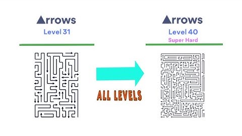 Arrows Puzzle Escape All Levels Walkthrough (Part 4) | No Commentary & No Music | Android Gameplay