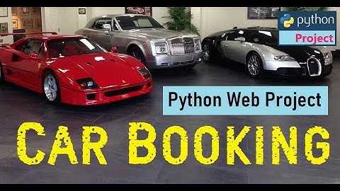Car Showroom car booking | How to make python web project | python xampp apache mysql | #highblix