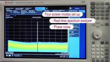 Multi-Touch UI Tips and Tricks #6: Multiple modes | N9040B UXA Signal Analyzers | Keysight