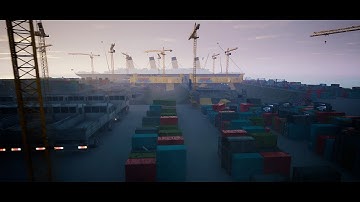 Amazing 😱😱Unreal Engine 5 Environment | Skating Port | Unreal Engine Realistic Graphic Game