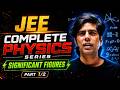 JEE | Significant Figures | Part 1/2 | 🔥Complete Physics Series