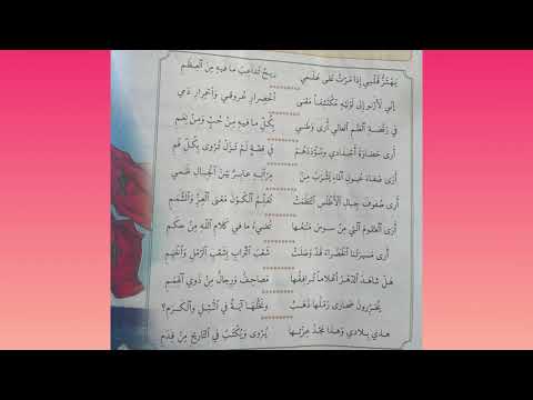 النص الشعري رقصة العلم المستوى السادس المدرسة الرائدة