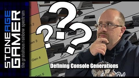 Defining Console Generations