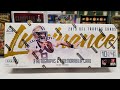 2019 Panini Luminance Football Hobby Box Opening. 4 Hits!