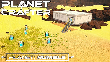 We found the PERFECT base LOCATION | Planet Crafter Planet Humble S2E3