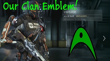 Call of Duty: Advanced Warfare - Our Clan Emblem Tutorial!