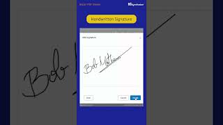 Easily Sign PDF with Handwritten and Digital Signatures | Blazor PDF Viewer screenshot 3