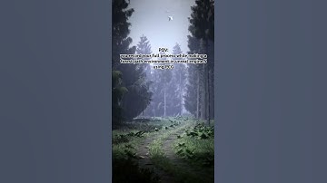 Forest path in unreal engine 5. #ue5 #gamedev #unrealengine #3denvironment #pcg