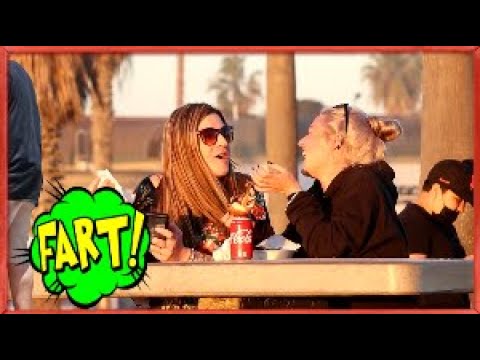 Funny Wet Fart Prank | The Sharter Toy | The Beach