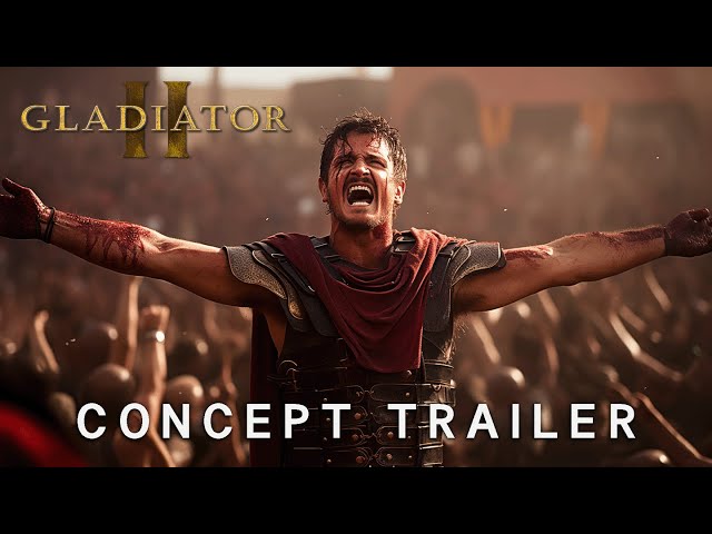 Gladiator 2 (2024) | Concept Trailer | Pedro Pascal, Paul Mescal, Denzel Washington (4K)