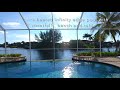 Gulf access residence for sale in Cape Coral, Florida with amazing water views