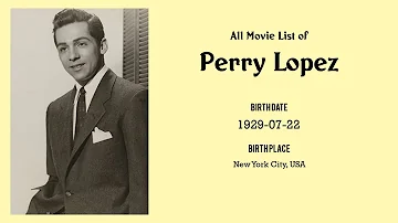 Perry Lopez Movies list Perry Lopez| Filmography of Perry Lopez