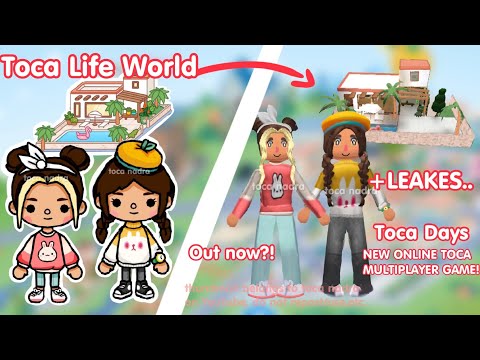 NEW MULTIPLAYER ONLINE TOCA GAME! - TOCA DAYS LEAKS 😱🤫